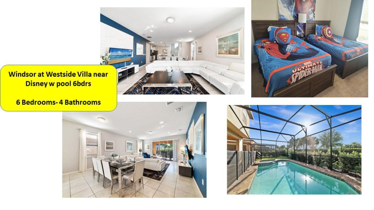 Luxury New Villa Near Disney With Pool 6Bedrooms Kissimmee Ngoại thất bức ảnh